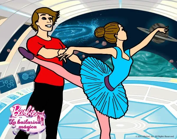 Dibujo de 2003 º BARBIE ™ Odette Lago de los Cisnes, muñecas ...