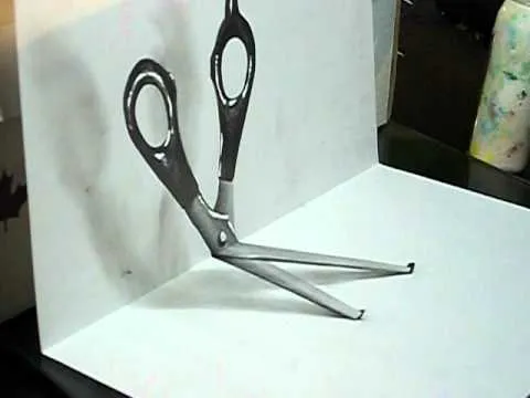 dibujo en 3D hecho con grafito sobre papel....... - YouTube