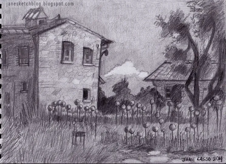 Dibujo #9: Paisaje | Dibujos y Sketches de Jane Lasso Dibujo #9: Paisaje | Dibujos y Sketches de Jane Lasso