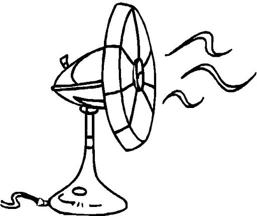 Dibujo abanico para colorear - Imagui