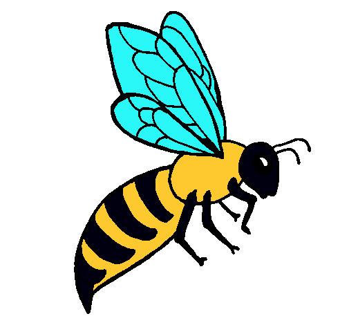 Dibujo de Abeja pintado por Dimitra en Dibujos.net el día 12-02-11 ... Dibujo de Abeja pintado por Dimitra en Dibujos.net el día 12-02-11 ...