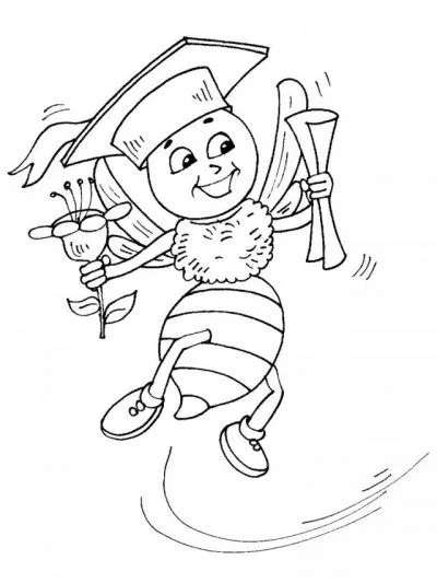 Dibujo de Abejas. Dibujo para colorear de Abejas. Dibujos ... Dibujo de Abejas. Dibujo para colorear de Abejas. Dibujos ...