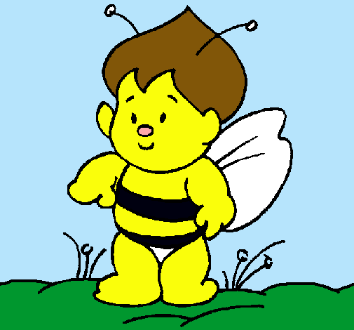 Dibujo de Abejita pintado por Changuita en Dibujos.net el día 24 ... Dibujo de Abejita pintado por Changuita en Dibujos.net el día 24 ...