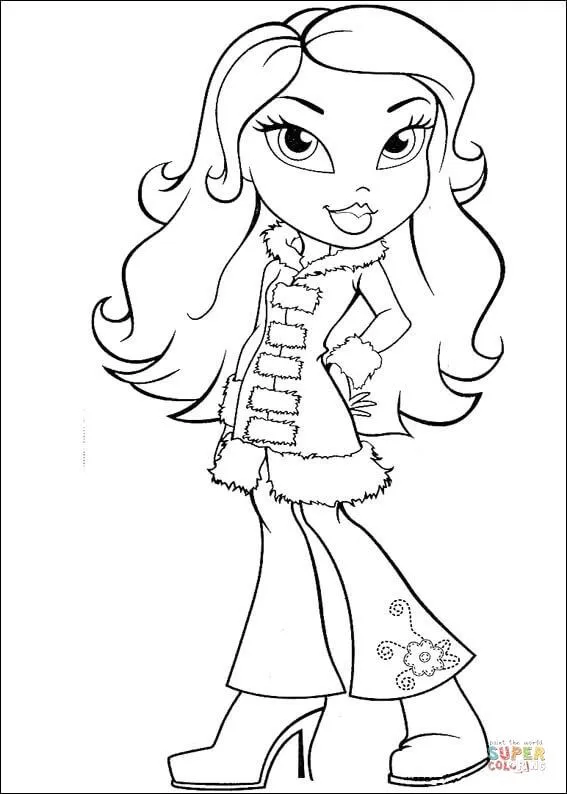 Dibujo de Abrigo de invierno para colorear | Dibujos para colorear ... Dibujo de Abrigo de invierno para colorear | Dibujos para colorear ...