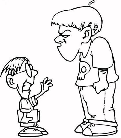 Dibujo de No Acoses - Sé un buen amigo para colorear | Dibujos ... Dibujo de No Acoses - Sé un buen amigo para colorear | Dibujos ...