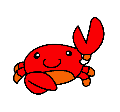 Dibujo de Acuarel el cangrejo pintado por Tinkelber en Dibujos.net ...
