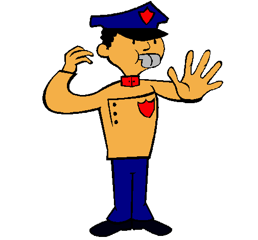 Dibujo de Policía de tráfico pintado por Policia en Dibujos.net el ...