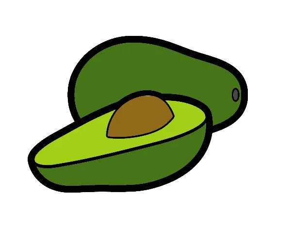 Dibujo de Aguacates pintado por en Dibujos.net el día 11-07-15 a ...