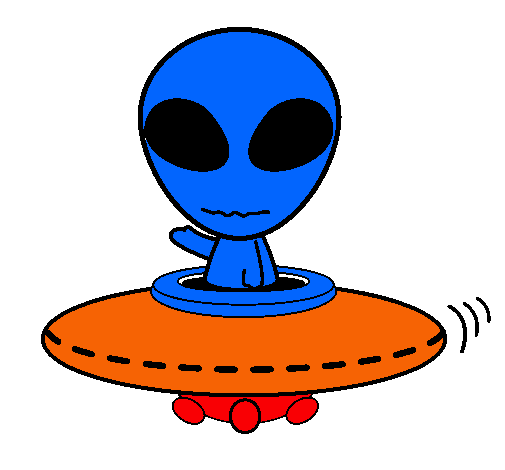 Dibujo de Alienígena pintado por Ovni en Dibujos.net el día 28-11 ... Dibujo de Alienígena pintado por Ovni en Dibujos.net el día 28-11 ...