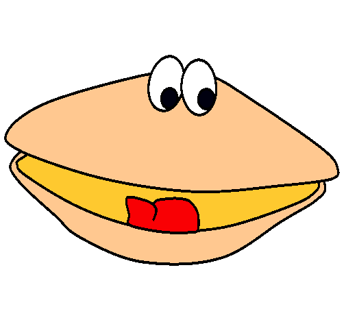 Dibujo de Almeja pintado por Jeje en Dibujos.net el día 22-10-10 a ...