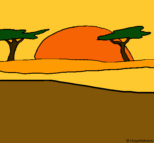 Dibujo de Amanecer pintado por Loya en Dibujos.net el día 06-01-11 ... Dibujo de Amanecer pintado por Loya en Dibujos.net el día 06-01-11 ...