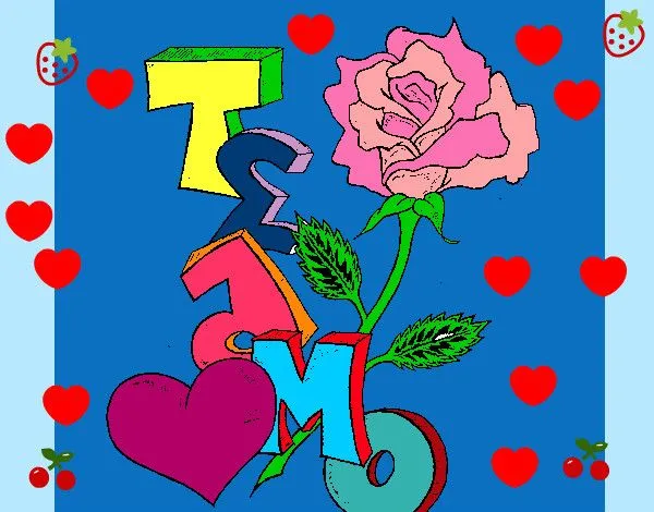 Dibujo de te amoo!!!!! pintado por Kimberlic en Dibujos.net el día ... Dibujo de te amoo!!!!! pintado por Kimberlic en Dibujos.net el día ...