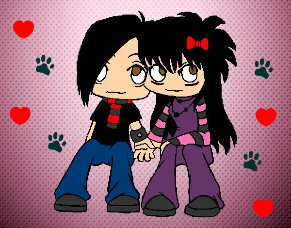 Dibujo de Amor Emo pintado por Javitayons en Dibujos.net el día 07 ...