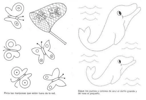 Grueso y delgado para colorear preescolar - Imagui Grueso y delgado para colorear preescolar - Imagui