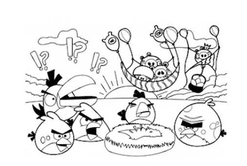 Dibujo de Angry Birds: Yellow Bird para colorear,Imprimir en ...