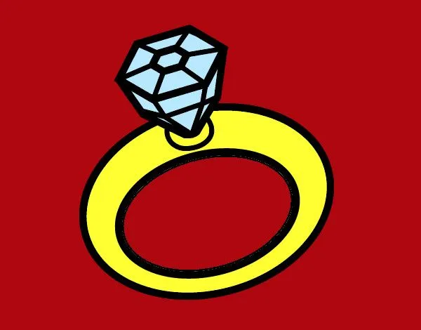 Dibujo de Anillo de boda pintado por Pepitayo5 en Dibujos.net el ...