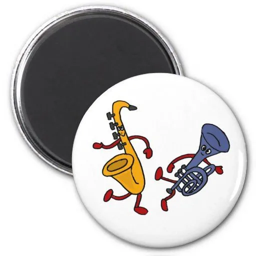 COMO dibujo animado del baile del saxofón y de la Iman De Nevera ...