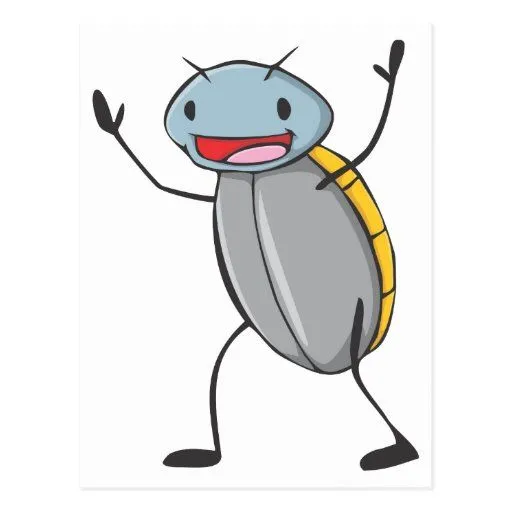 Dibujo animado feliz de la cucaracha de Madagascar Postal | Zazzle Dibujo animado feliz de la cucaracha de Madagascar Postal | Zazzle