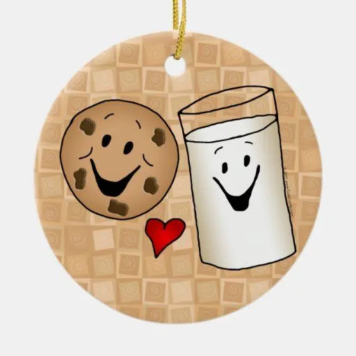 Dibujo animado fresco de las galletas y de los adorno navideño ... Dibujo animado fresco de las galletas y de los adorno navideño ...