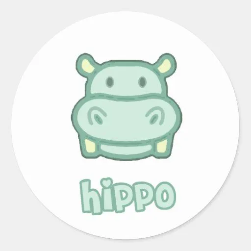 Hipopótamos animados bebés - Imagui