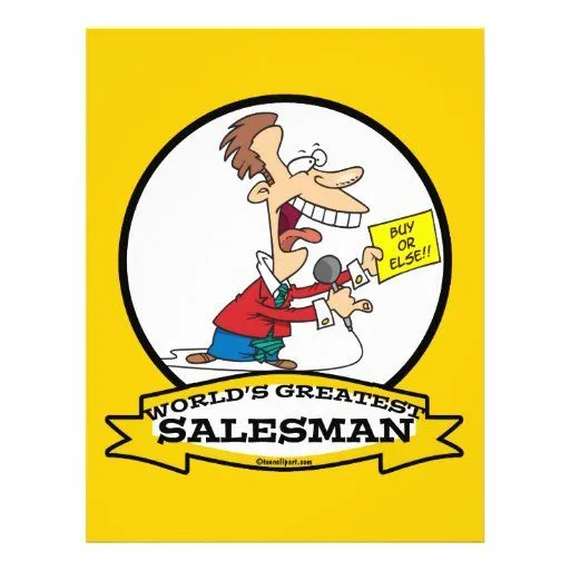 DIBUJO ANIMADO DE LOS HOMBRES DEL VENDEDOR MÁS GRA TARJETÓN de Zazzle.