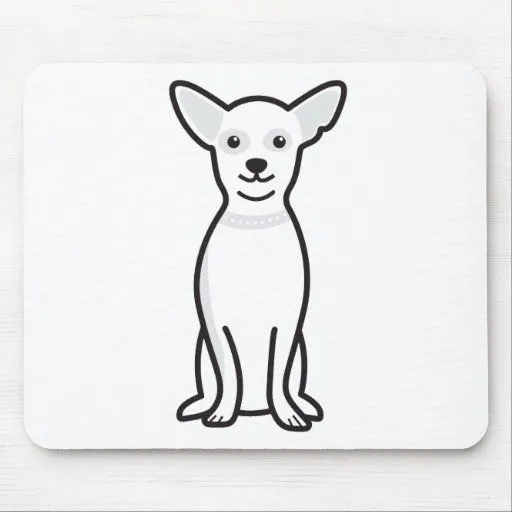 Dibujo animado del perro de la chihuahua alfombrillas de ratones ... Dibujo animado del perro de la chihuahua alfombrillas de ratones ...