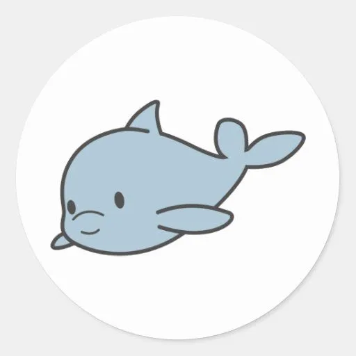 Delfin dibujo animado - Imagui