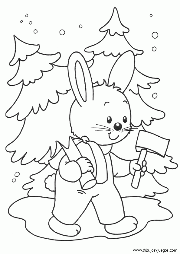 dibujo-anti-arbol-navidad-004 | Dibujos y juegos, para pintar y ...