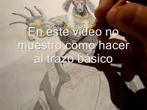 Dibujo Anubis - YouTube