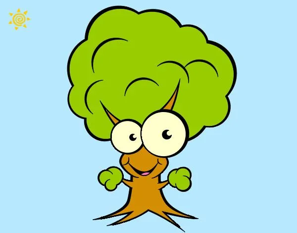 Dibujo de arbolito pintado por Lamorales en Dibujos.net el día 29 ...