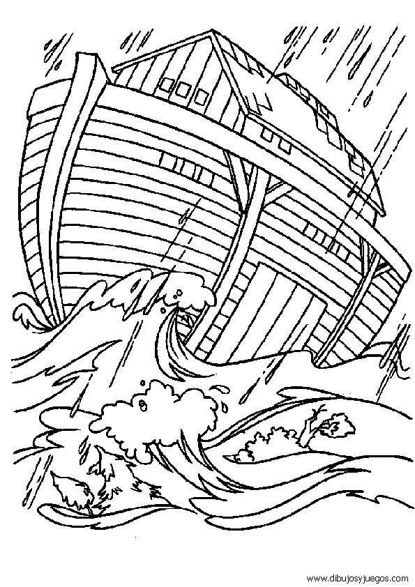 dibujo-arca-de-noe-biblia-001 | Dibujos y juegos, para pintar y ... dibujo-arca-de-noe-biblia-001 | Dibujos y juegos, para pintar y ...