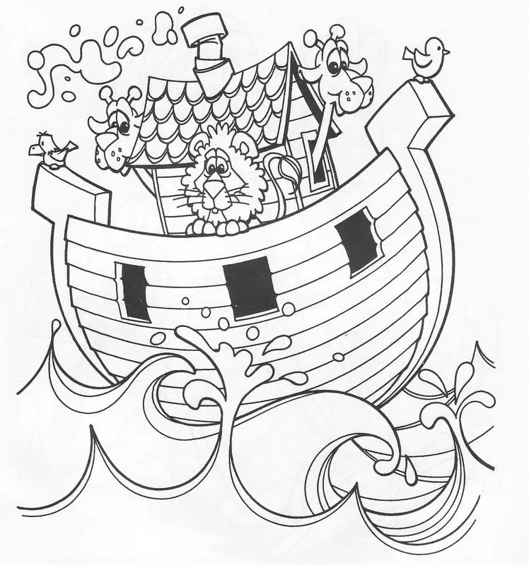 Dibujo Del Arca De Noe Para Colorear 1jpg Pictures
