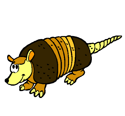 Dibujo de Armadillo pintado por Roycerg en Dibujos.net el día 16 ...