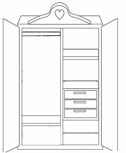 Dibujo armario - Imagui