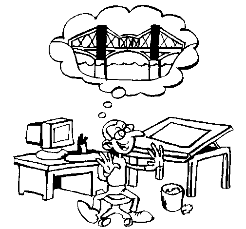 Dibujo de Arquitecto para Colorear - Dibujos.net Dibujo de Arquitecto para Colorear - Dibujos.net