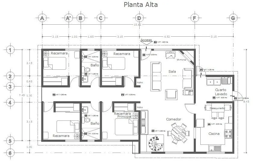 Dibujo arquitectonico