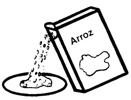 El dibujo del arroz - Imagui