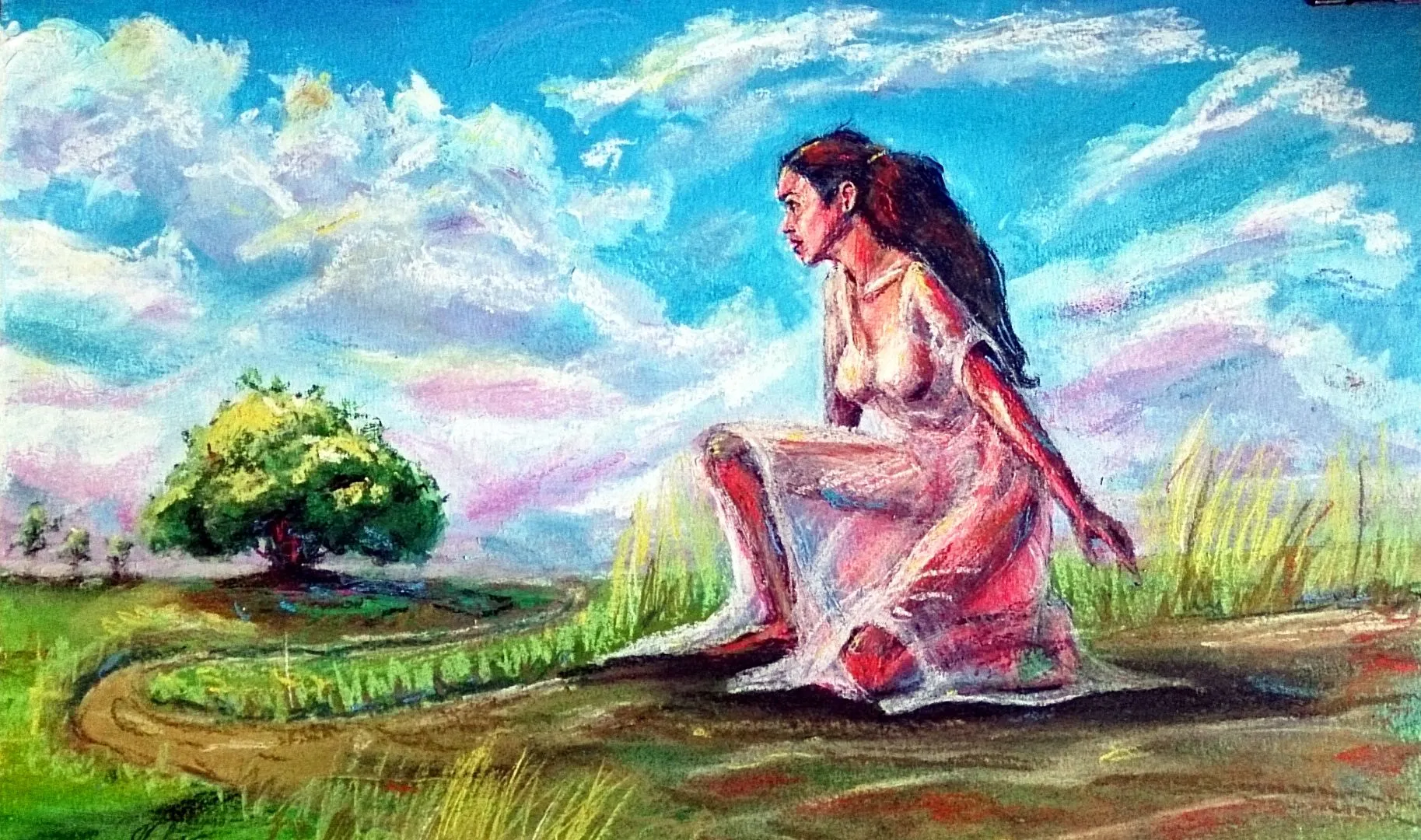 Dibujo Artistico Basico: Mejorar la perspectiva de un paisaje al ... Dibujo Artistico Basico: Mejorar la perspectiva de un paisaje al ...