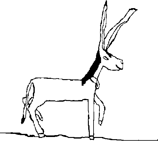 Dibujo de Asno para Colorear - Dibujos.net