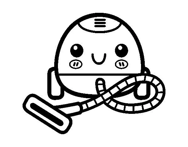 Dibujo de Aspiradora para Colorear - Dibujos.net Dibujo de Aspiradora para Colorear - Dibujos.net