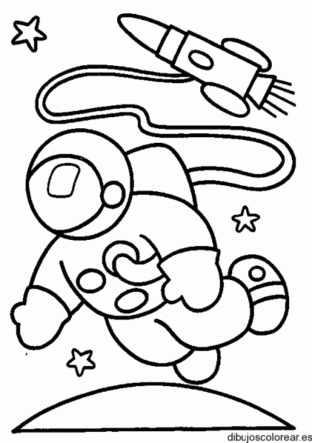 Astronaut para colorear - Imagui