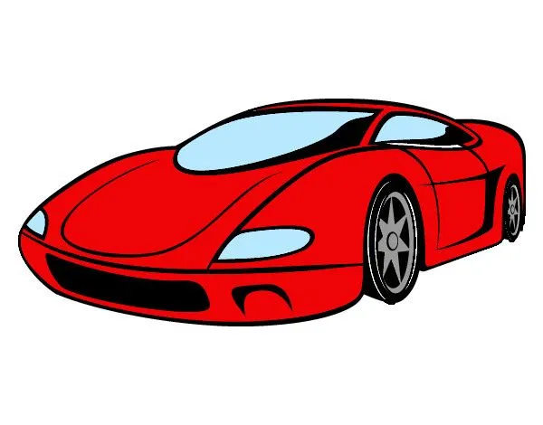 Dibujo de auto rojo pintado por Toty2262 en Dibujos.net el día 14 ...