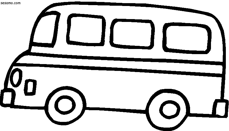 Dibujo de omnibus para colorear - Imagui
