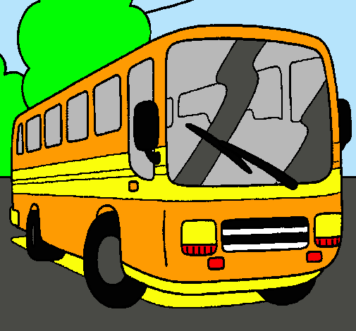 Dibujo de Autobús pintado por Raul en Dibujos.net el día 14-01-11 ... Dibujo de Autobús pintado por Raul en Dibujos.net el día 14-01-11 ...