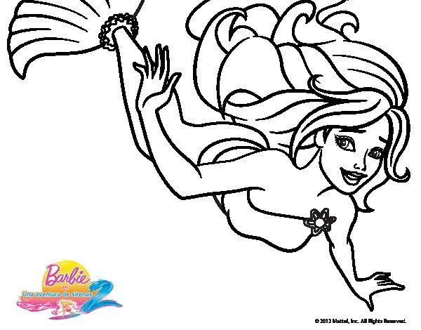 Dibujo de ¡Bajo el mar! para Colorear - Dibujos.net Dibujo de ¡Bajo el mar! para Colorear - Dibujos.net