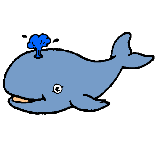 Dibujo de Ballena expulsando agua pintado por Cristianbenj en ... Dibujo de Ballena expulsando agua pintado por Cristianbenj en ...