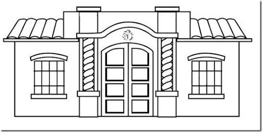 Un banco para colorear - Imagui