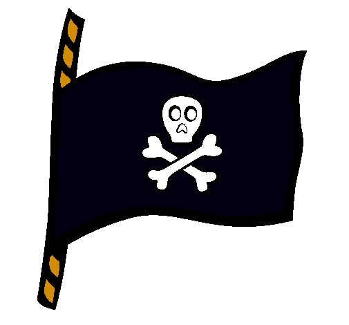 Dibujo de Bandera pirata pintado por Luna-azul en Dibujos.net el ... Dibujo de Bandera pirata pintado por Luna-azul en Dibujos.net el ...