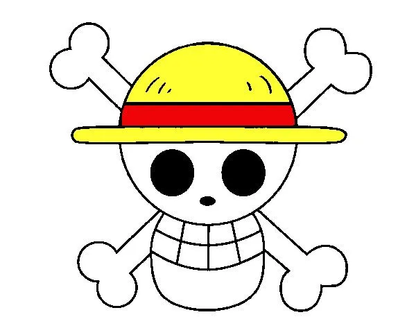 Dibujo de Bandera del Sombrero de paja pintado por Clara33 en ... Dibujo de Bandera del Sombrero de paja pintado por Clara33 en ...