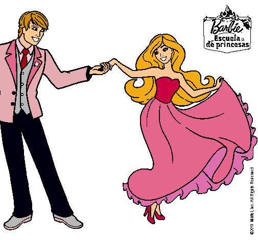 Dibujo de Barbie bailando pintado por Irii en Dibujos.net el día ... Dibujo de Barbie bailando pintado por Irii en Dibujos.net el día ...